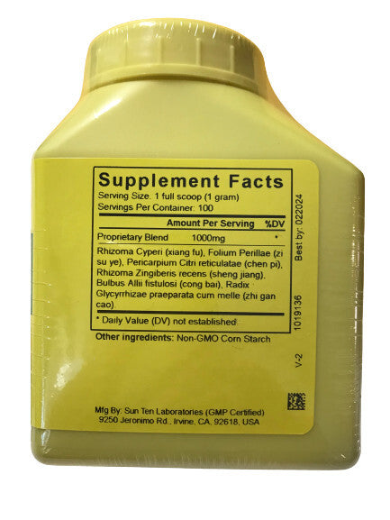 Supplement Facts