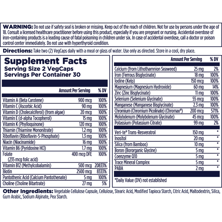 Supplement Facts