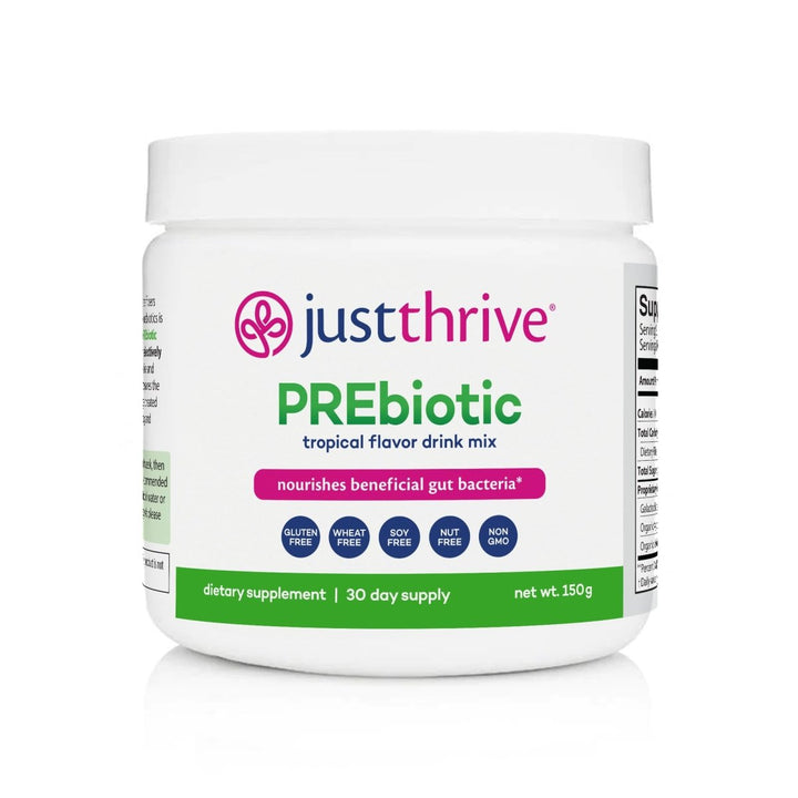 JustThrive - Precision PREbiotic Powder Tropical Flavor - 150 Grams - The Oasis of Health