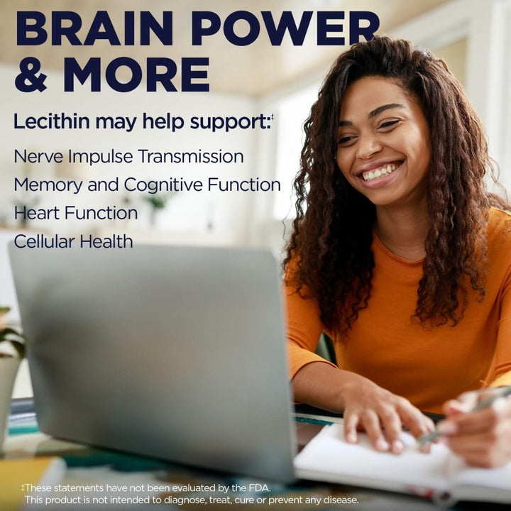 KAL 1200 Mg Lecithin Softgels, 50 Count - The Oasis of Health