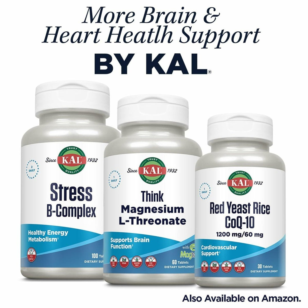 KAL 1200 Mg Lecithin Softgels, 50 Count - The Oasis of Health