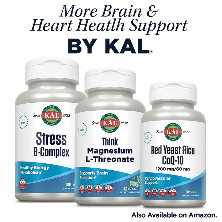 KAL 1200 Mg Lecithin Softgels, 50 Count - The Oasis of Health