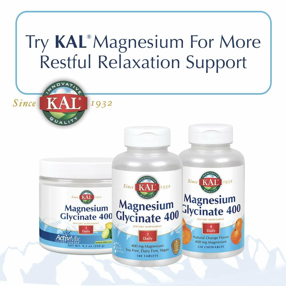 KAL 5 Mg Melatonin, Lemon, 30 Count | Pack of 2 - The Oasis of Health