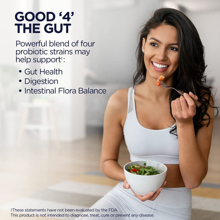 KAL Acidophilus ProBiotic - 4, 500 Million CFUs, Four Probiotic Strains, Probiotics for Women and Men, Freeze Dried, L. acidophilus, L. bulgaricus, S. thermophilus, B. bifidum, 250 Servings, 250 VegCaps - The Oasis of Health