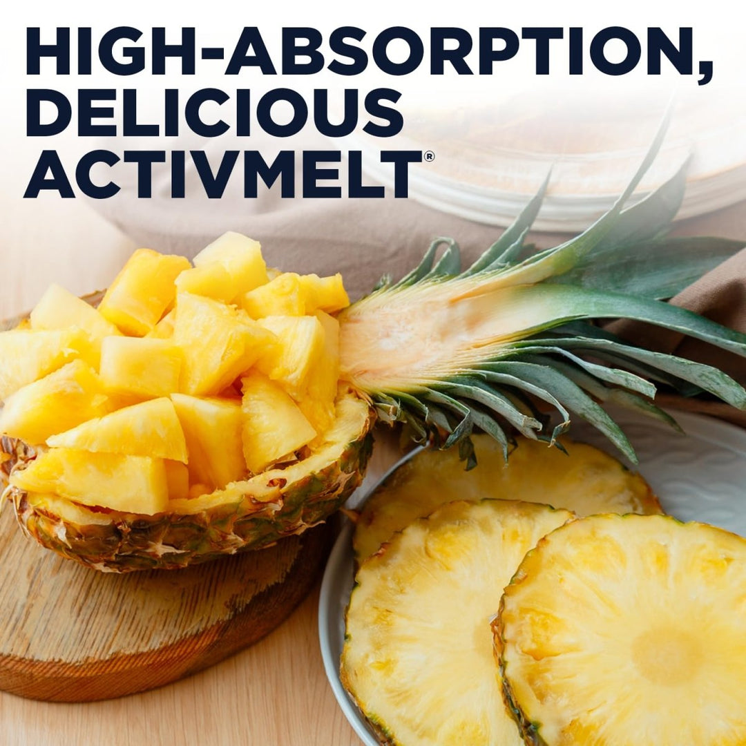 KAL L - Theanine ActivMelt 25mg Pineapple 120 Micro Tablets PN 40757 - The Oasis of Health