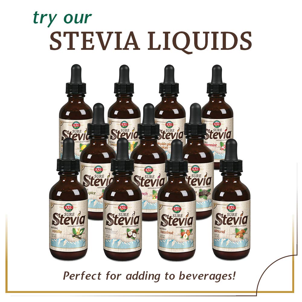 Kal - Sure Stevia Organic Extract - 1.3 oz. - The Oasis of Health