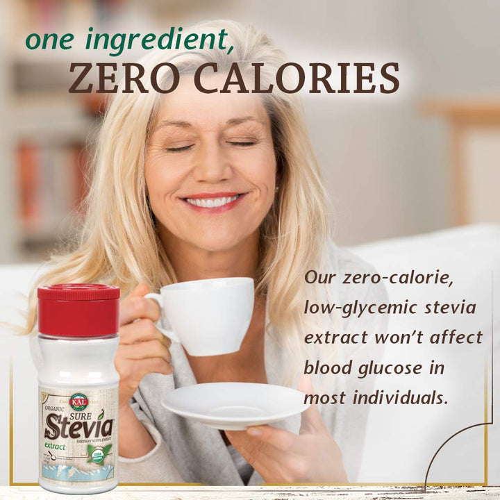 Kal - Sure Stevia Organic Extract - 1.3 oz. - The Oasis of Health