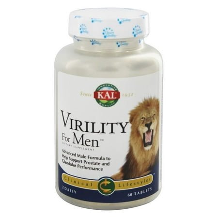 KAL Virility for Men 60 Tabs - The Oasis of Health