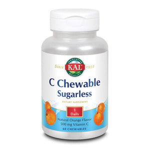 KAL Vitamin C Sugarless 500mg | 60ct 67197 - The Oasis of Health