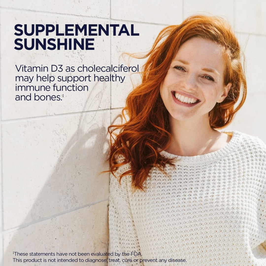 KAL Vitamin D3 Chewables 50 mcg, Vitamin D 2000 IU as Cholecalciferol, 200 Chewables 49864 - The Oasis of Health