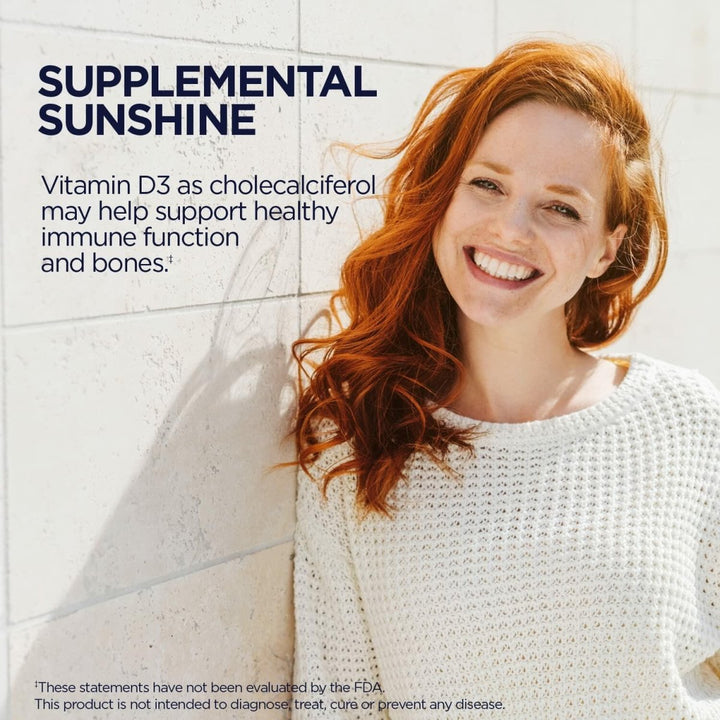 KAL Vitamin D3 Chewables 50 mcg, Vitamin D 2000 IU as Cholecalciferol, Sugar Free, Natural Cinnamon Flavor D3 Vitamin, Immune Support & Bone Health, 100 Servings, 100 Chewables - The Oasis of Health