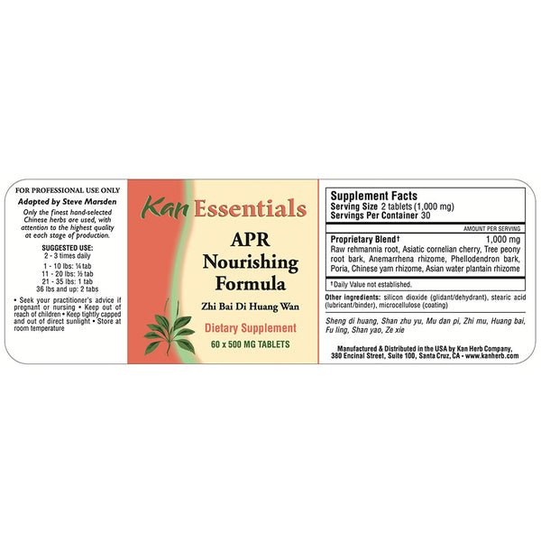Kan Herb Essentials APR Nourishing Formula 1oz - The Oasis of Health