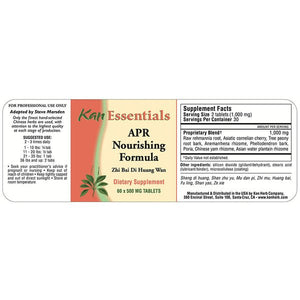 Kan Herb Essentials APR Nourishing Formula 1oz - The Oasis of Health