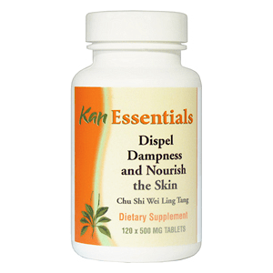 Kan Herb Essentials Dispel Dampness and Nourish the Skin 120 Tablets - The Oasis of Health