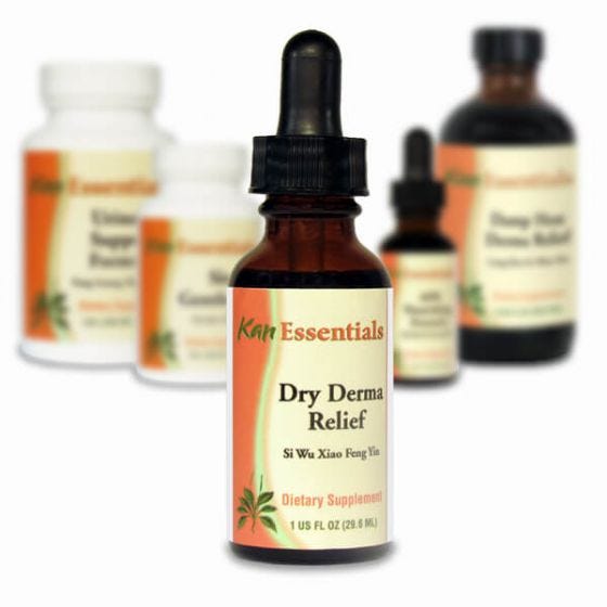 Kan Herb Essentials Dry Derma Relief 60 Tablets - The Oasis of Health