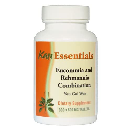 Kan Herb Essentials Eucommia and Rehmannia Combination 300 Tablets - The Oasis of Health