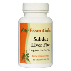 Kan Herb Essentials Subdue Liver Fire 60 Tablets - The Oasis of Health