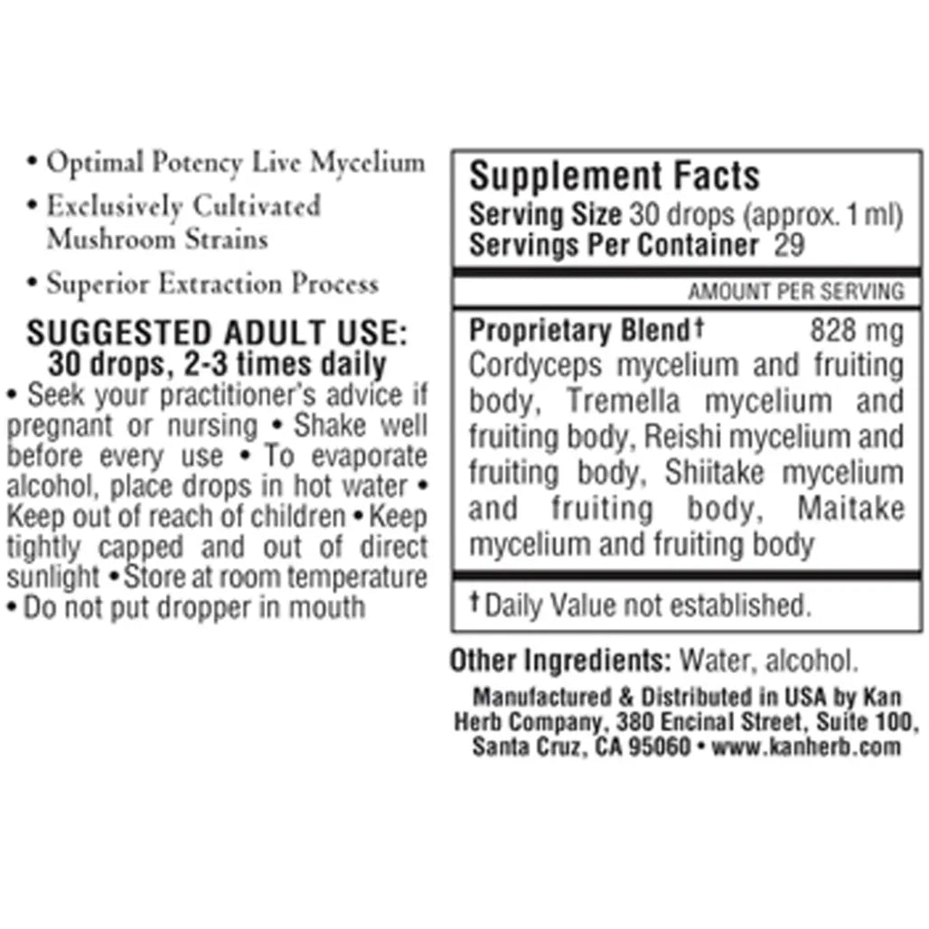 Kan Herb MycoHerb Myco - Forte 1oz - The Oasis of Health