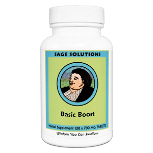 Kan Herb Sage Solutions Basic Boost 120 Tablets - The Oasis of Health
