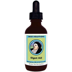 Kan Herb Sage Solutions Digest Aid 1 Ounce - The Oasis of Health