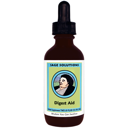 Kan Herb Sage Solutions Digest Aid 2 Ounce - The Oasis of Health