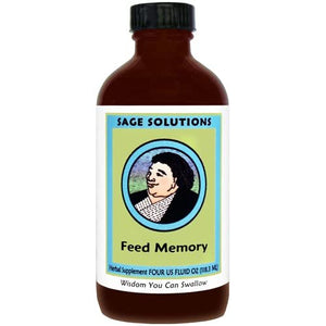 Kan Herb Sage Solutions Feed Memory 4 Ounce - The Oasis of Health