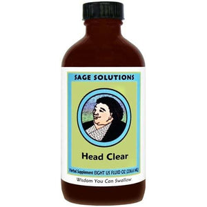 Kan Herb Sage Solutions Head Clear 8 Ounce - The Oasis of Health