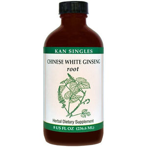 Kan Herb Singles Chinese White Ginseng Root 8 Ounce - The Oasis of Health