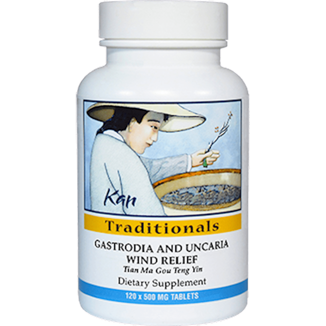 Kan Herb Traditional Gastrodia and Uncaria Wind Relief 60 Tablets - The Oasis of Health