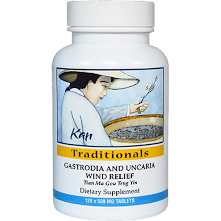 Kan Herb Traditional Gastrodia and Uncaria Wind Relief 60 Tablets - The Oasis of Health