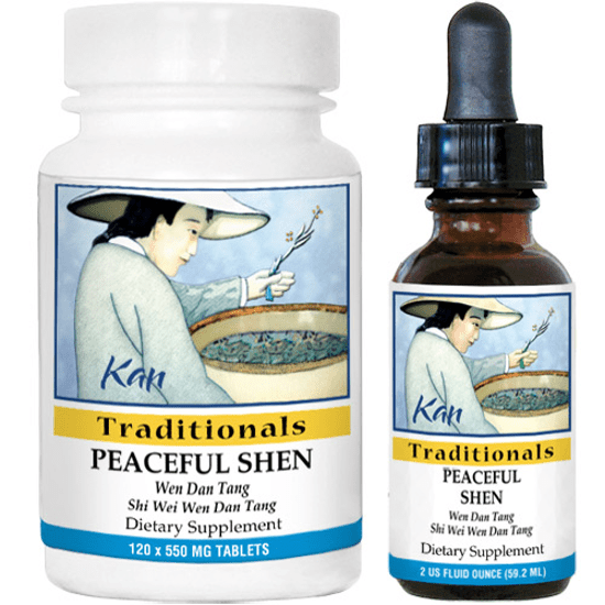 Kan Herb Traditional Peaceful Shen 120 Tablets - The Oasis of Health