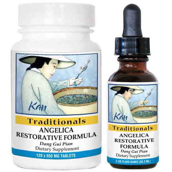 Kan Herb Traditionals Angelica Restorative Formula 1oz - The Oasis of Health