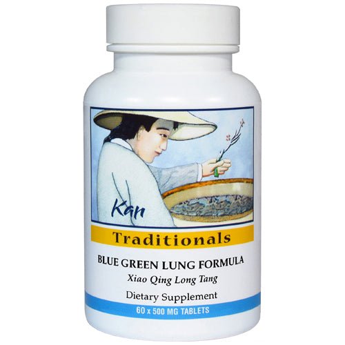 Kan Herb Traditionals Blue Green Lung Formula 60 Tablets - The Oasis of Health