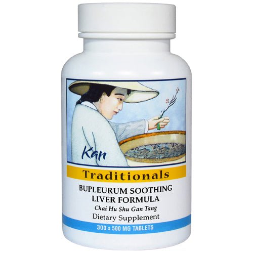 Kan Herb Traditionals Bupleurum Soothing Liver Formula 300 Tablets - The Oasis of Health
