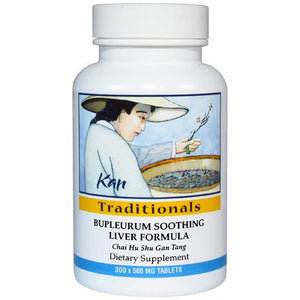 Kan Herb Traditionals Bupleurum Soothing Liver Formula 300 Tablets - The Oasis of Health