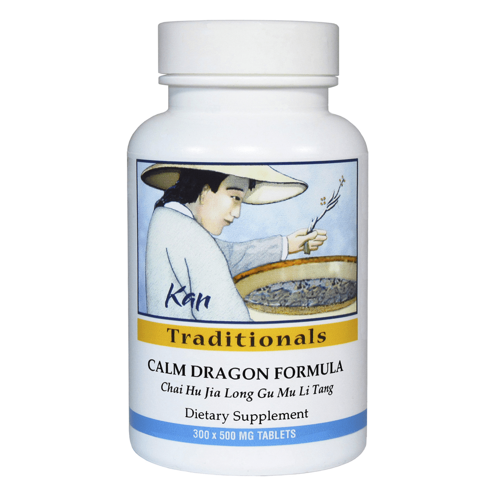 Kan Herb Traditionals Calm Dragon Formula 300 Tablets - The Oasis of Health