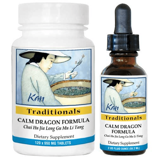Kan Herb Traditionals Calm Dragon Formula 8 Ounce - The Oasis of Health