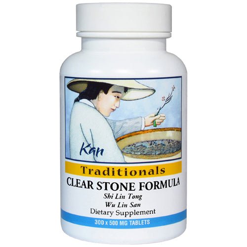 Kan Herb Traditionals Clear Stone Formula 300 Tablets - The Oasis of Health