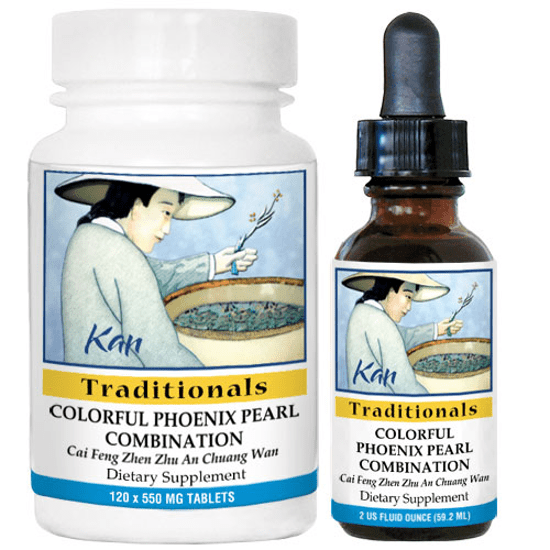 Kan Herb Traditionals Colorful Phoenix Pearl Combination 120 Tablets - The Oasis of Health