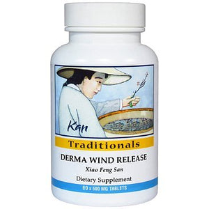 Kan Herb Traditionals Derma Wind Release 1oz - The Oasis of Health