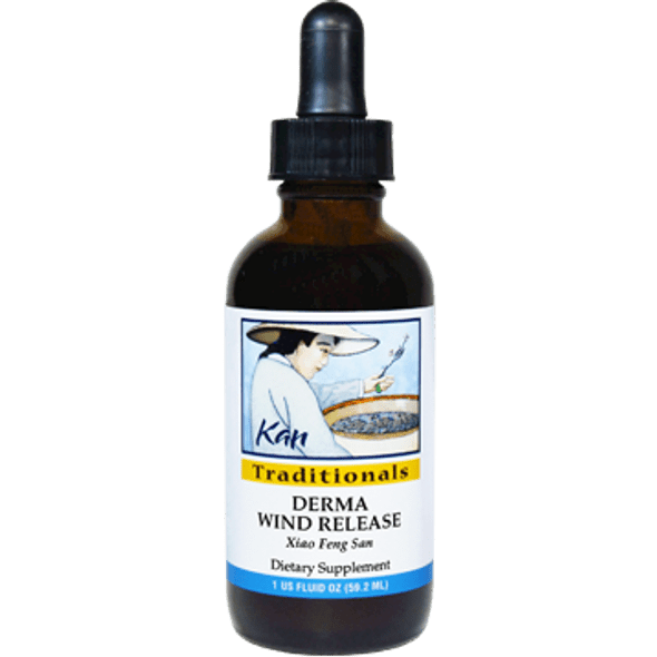 Kan Herb Traditionals Derma Wind Release 1oz - The Oasis of Health