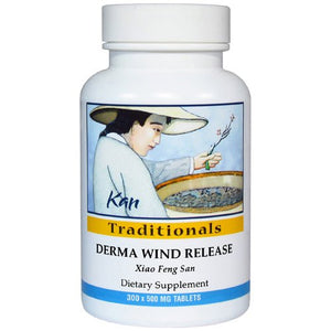 Kan Herb Traditionals Derma Wind Release 300 Tablets - The Oasis of Health