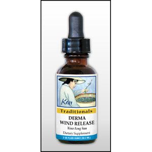Kan Herb Traditionals Derma Wind Release 8 Ounce - The Oasis of Health