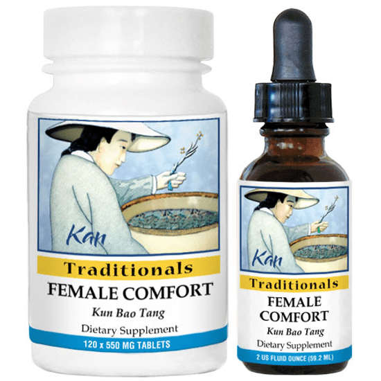 Kan Herb Traditionals Female Comfort 60 Tablets - The Oasis of Health