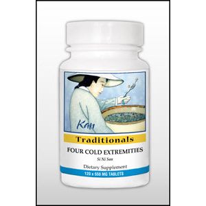 Kan Herb Traditionals Four Cold Extremities 120 Tablets - The Oasis of Health