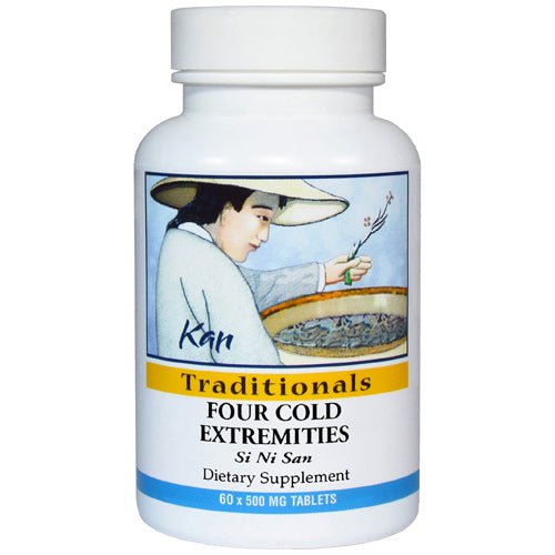 Kan Herb Traditionals Four Cold Extremities 60 Tablets - The Oasis of Health