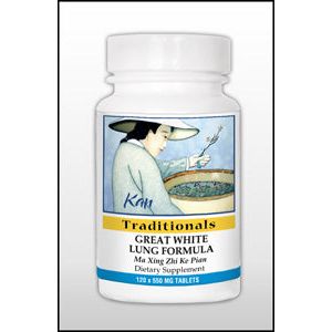 Kan Herb Traditionals Great White Lung Formula 120 Tablets - The Oasis of Health