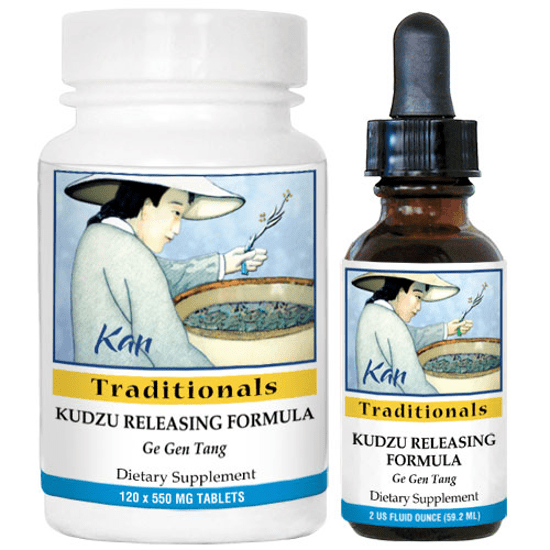 Kan Herb Traditionals Kudzu Releasing Formula 2oz - The Oasis of Health