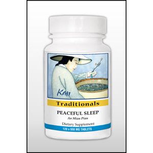 Kan Herb Traditionals Peaceful Sleep 120 Tablets - The Oasis of Health