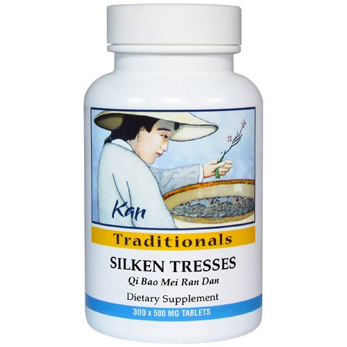 Kan Herb Traditionals Silken Tresses 300 Tablets - The Oasis of Health